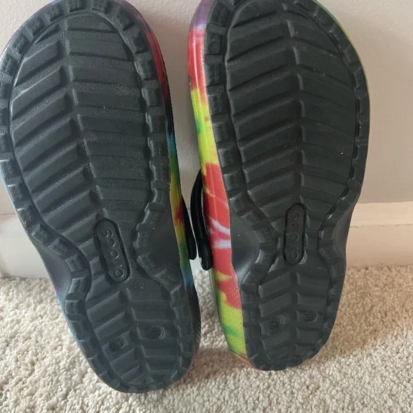 Crocs Colorful Tie-Dye Clogs - Picture 3 of 3